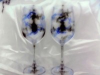 Снимка на стъклопис серия Чаши Чаши за влюбени 