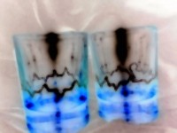 Снимка на стъклопис серия Чаши Огнени чаши за ракия 